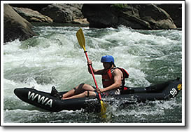 Single Person Inflatable Kayak Duckie